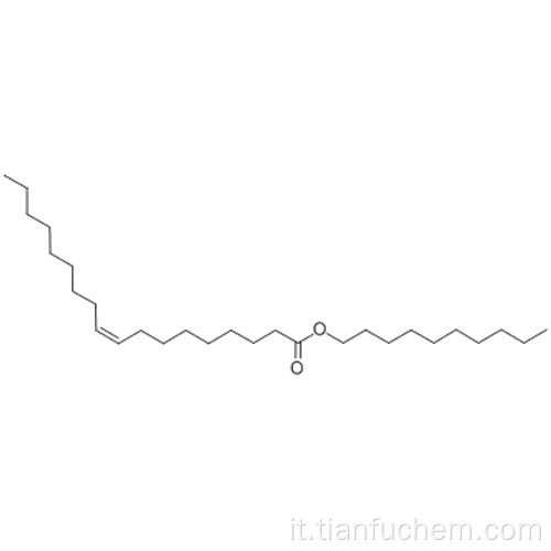 Acido 9-ottadecenoico (9Z) -, decilestere CAS 3687-46-5